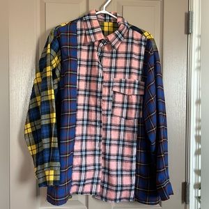 FashionNova Multi-Coloured Flannel